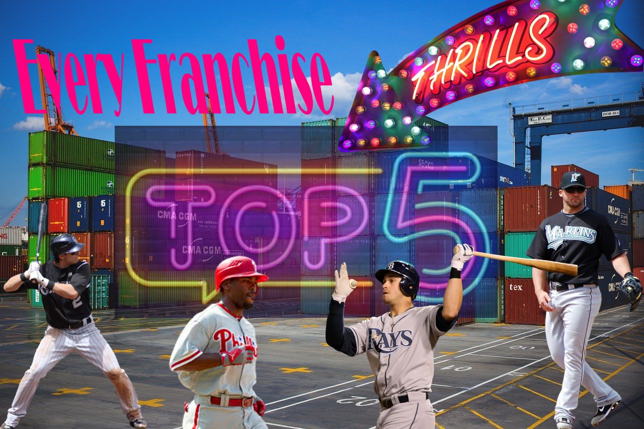 Franchise Top 5 HR Seasons By Position
